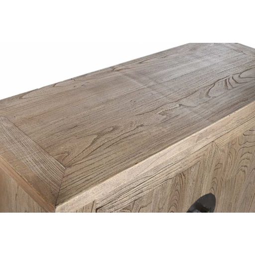 Szekrény tömör szilfa 102x40x132 cm natúr