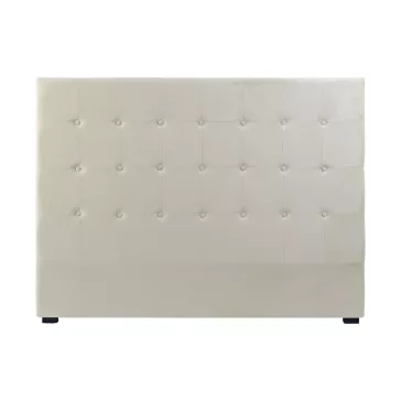Ágytámla poliészter 159x8x119 cm krém