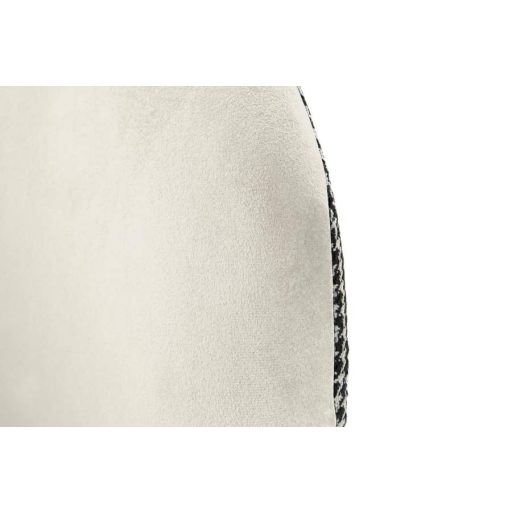 Szék poliészter 58x58x78 cm fehér