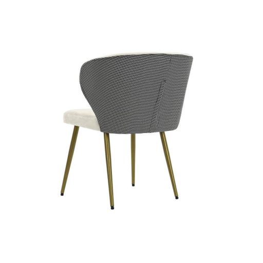 Szék poliészter 58x58x78 cm fehér