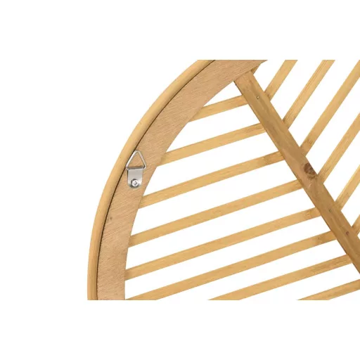 Ágytámla bambusz 190x2,5x81 cm barna