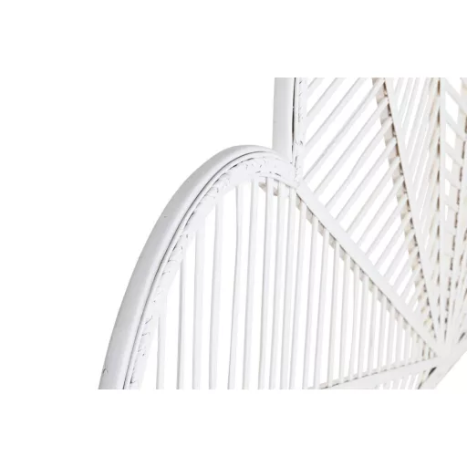 Ágytámla bambusz 190x2,5x81 cm fehér