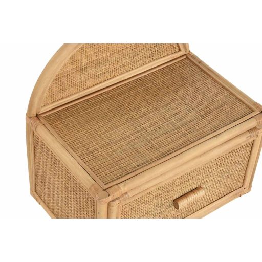 Éjjeliszekrény lucfenyő 47x30x45 cm világosbarna