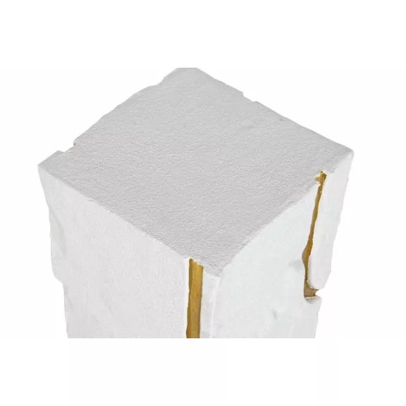 Díszoszlop mdf 25x25x80 cm fehér