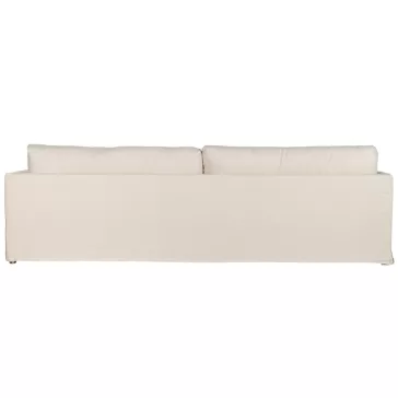 Kanapé vászon 270x86x80 cm bézs