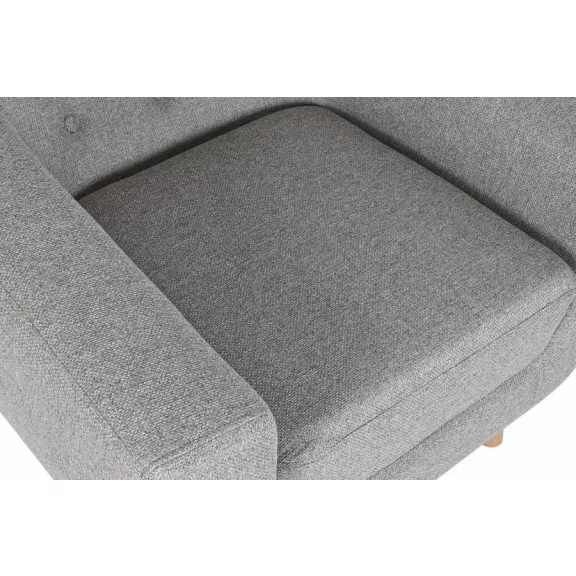 Fotel poliészter 83x80x80 cm bézs