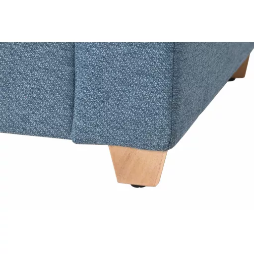 Kispad poliészter 120x50x42 cm kék