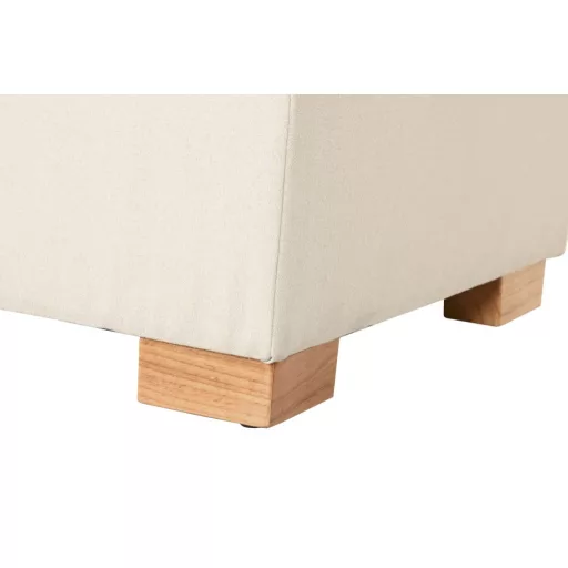 Kispad poliészter 70x50x40 cm világosszürke