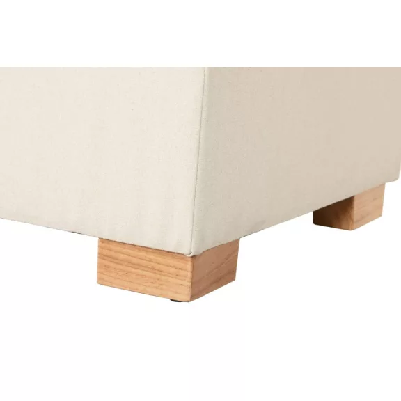 Kispad poliészter 70x50x40 cm világosszürke