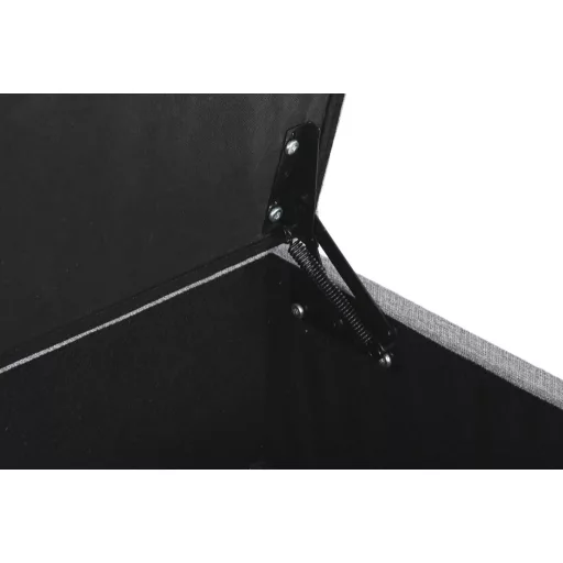 Kispad poliészter 70x50x40 cm világosszürke