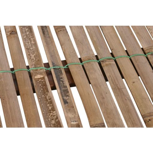 Ágy bambusz 202,5x220x74 cm natúr