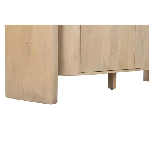 Natúr mangófa tálalószekrény – 180×40×80 cm