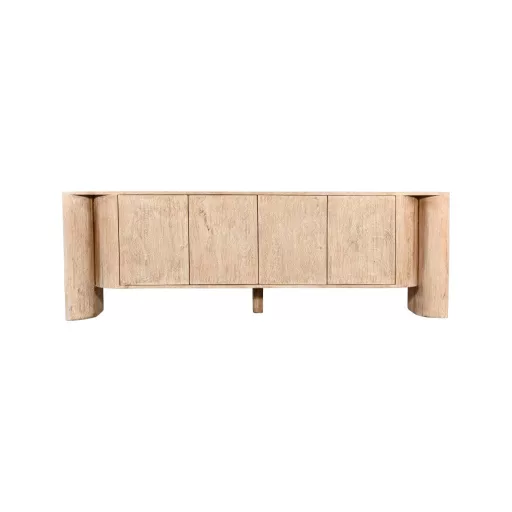 Mangófa TV-állvány – 180×40×60 cm