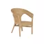 Silla ratan 60x62x78 natural