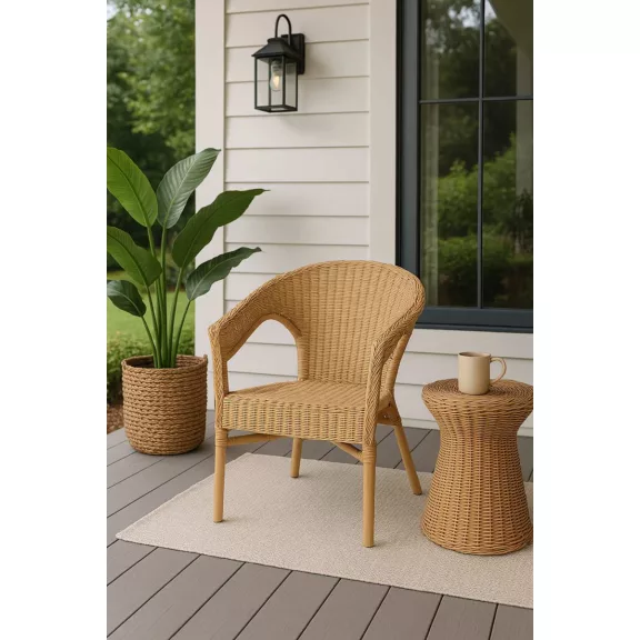 Silla ratan 60x62x78 natural