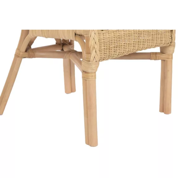 Silla ratan 60x62x78 natural