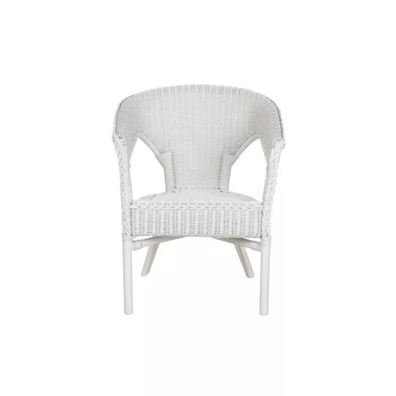 Silla ratan 60x60x78 blanco