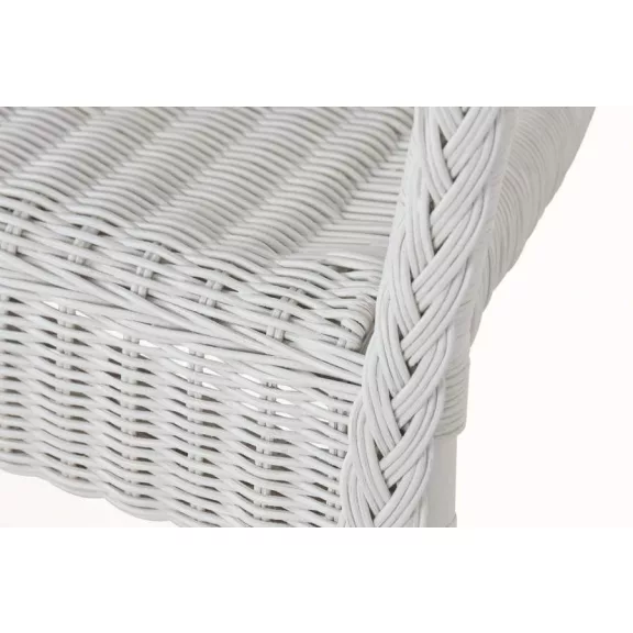 Silla ratan 60x60x78 blanco