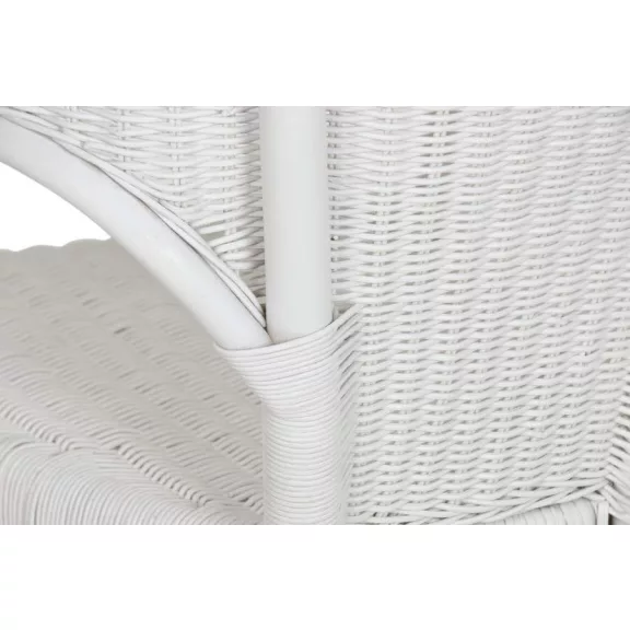 Silla ratan 60x60x78 blanco