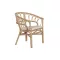 Silla ratan poliester 56x56x77 natural