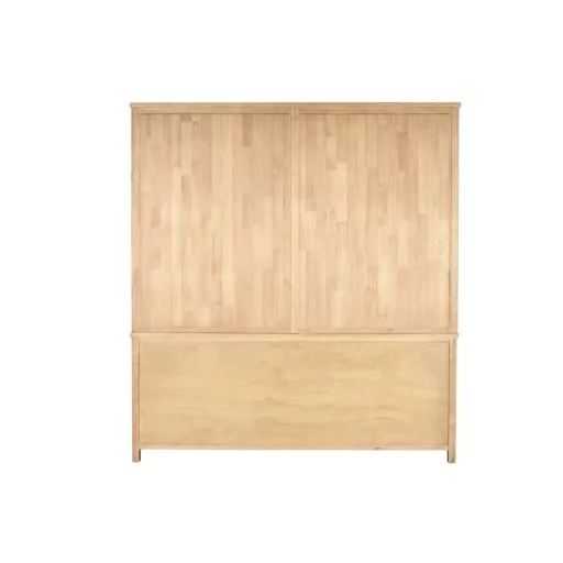 Fenyőfa–fém könyvespolc létrával – 200 × 45 × 220 cm