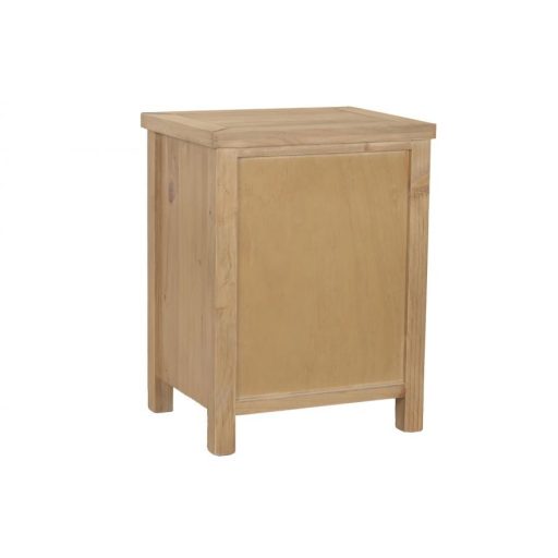 Éjjeliszekrény fenyőfából – natúr, 50×40×66 cm