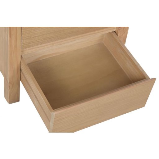 Éjjeliszekrény fenyőfából – natúr, 50×40×66 cm