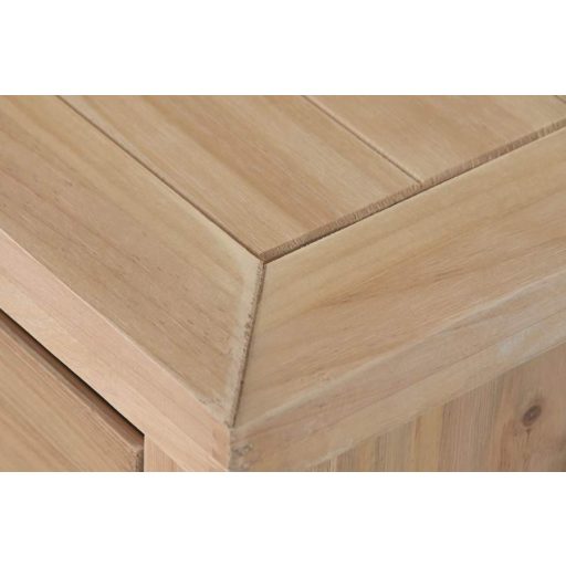 Éjjeliszekrény fenyőfából – natúr, 50×40×66 cm