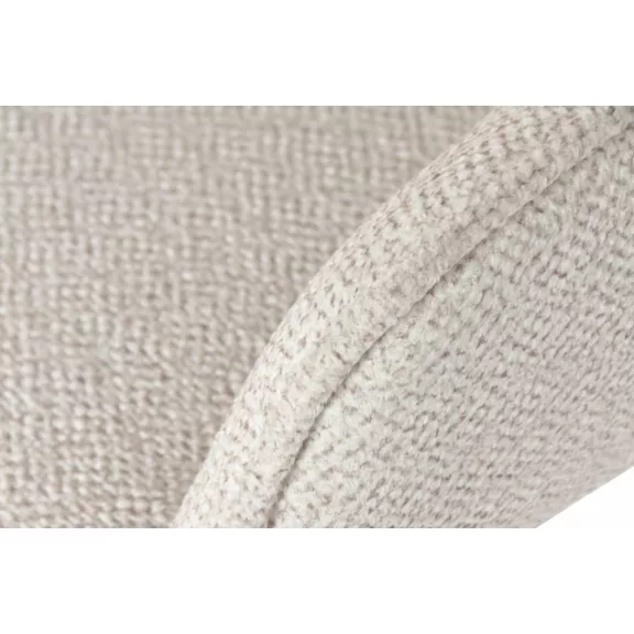 Silla madera de hevea poliester 59x62,5x93 beige