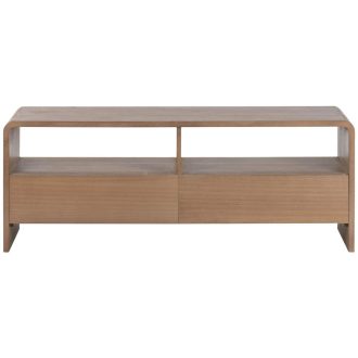Mueble tv paulownia olmo 120x40x45 2 cajones