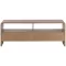 Mueble tv paulownia olmo 120x40x45 2 cajones