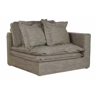Modulo sofa izq/der poliester 120x120x95 verde