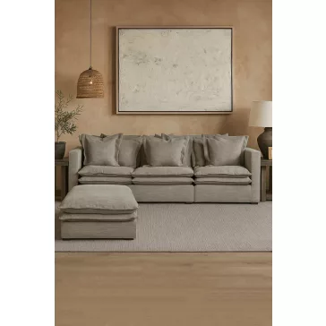 Modulo central sofa poliester 102x120x95 verde
