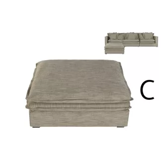 Modulo auxiliar sofa poliester 110x110x48 verde