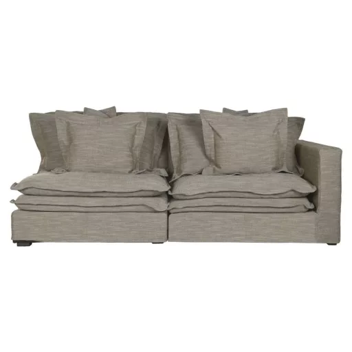 Modulo auxiliar sofa poliester 110x110x48 verde