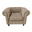 Sillon madera pu 110x81x76 marron