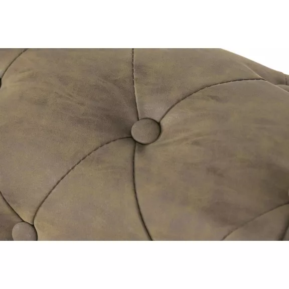 Sofa madera pu 160x82x76 marron