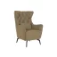 Butaca madera pu 75x80x102 marron