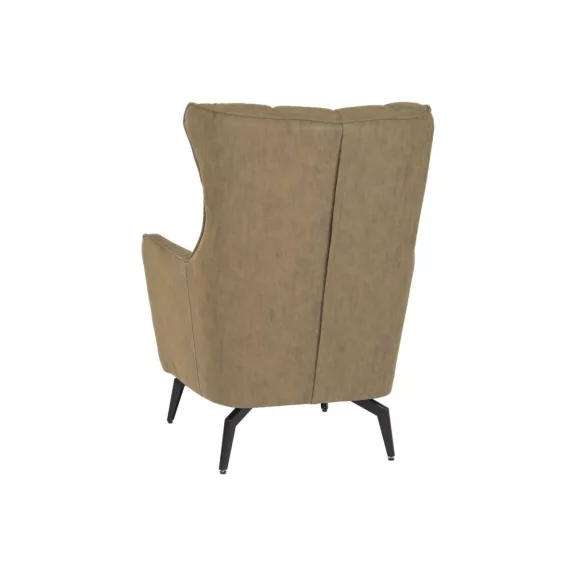 Butaca madera pu 75x80x102 marron