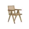 Silla olmo ratan 56,5x60x86 rejilla natural