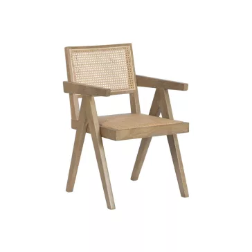 Silla olmo ratan 56,5x60x86 rejilla natural
