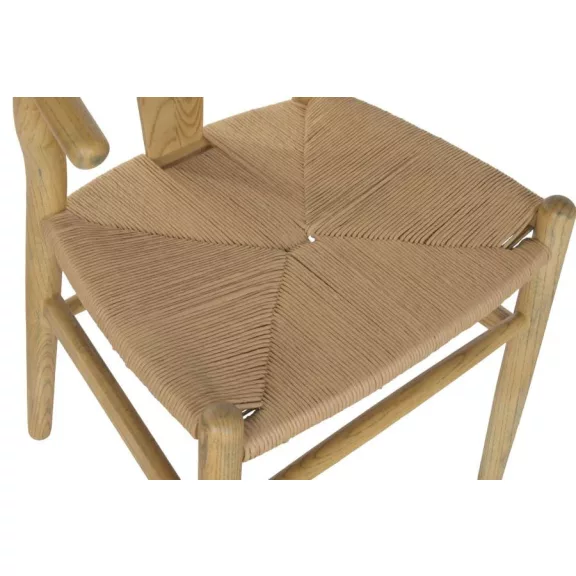 Silla olmo ratan 55x46x80 natural