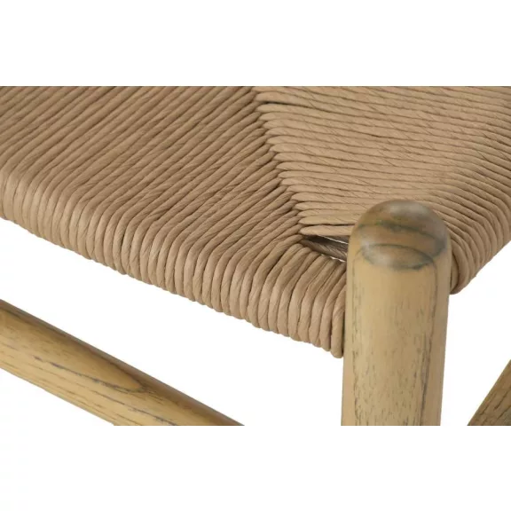 Silla olmo ratan 55x46x80 natural