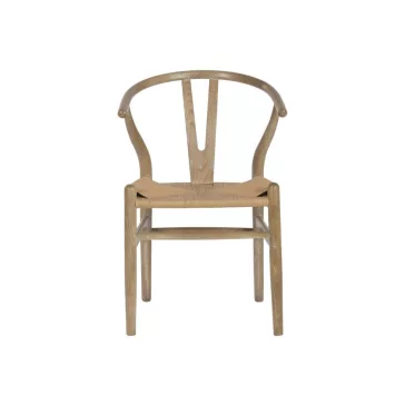 Silla olmo ratan 55x46x80 natural