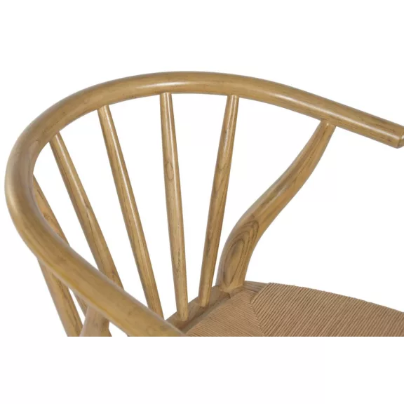 Silla olmo ratan 57x47x79 natural