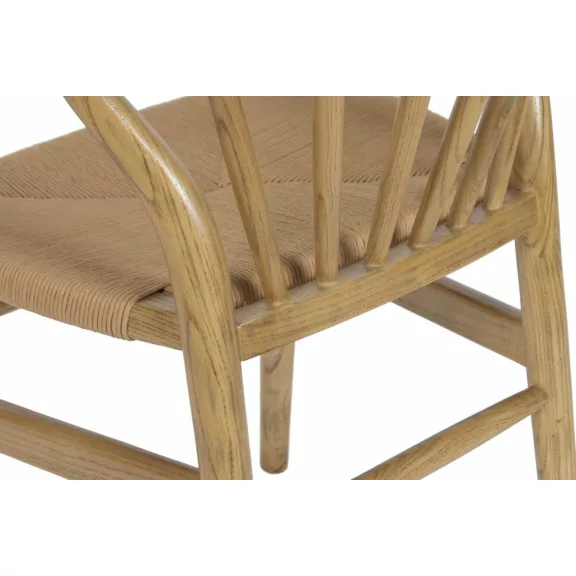 Silla olmo ratan 57x47x79 natural