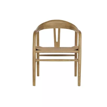 Silla olmo fibra 57x56x78 natural
