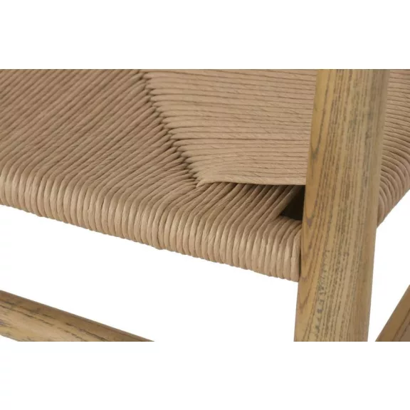 Silla olmo fibra 57x56x78 natural