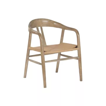 Silla olmo fibra 57x53x76 natural