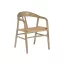 Silla olmo fibra 57x53x76 natural